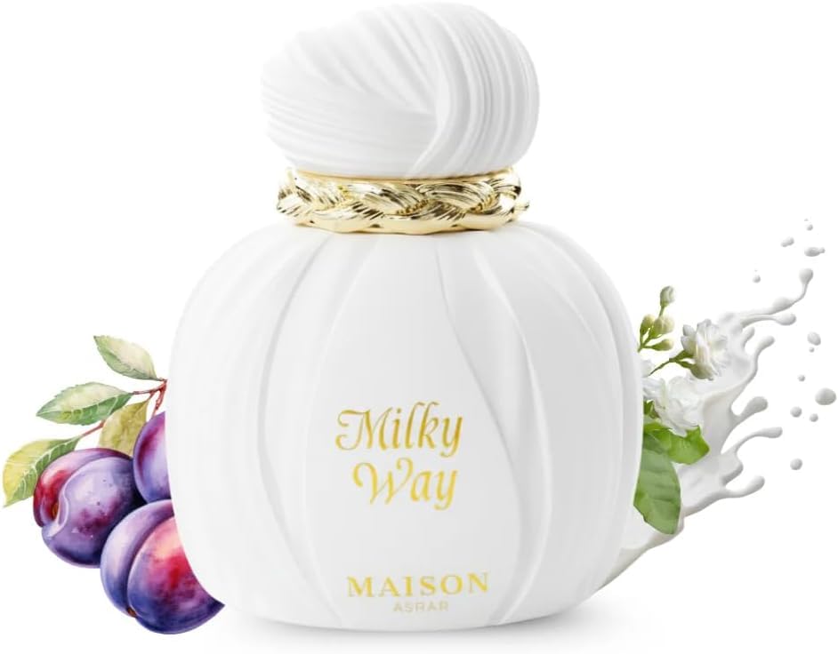 Amazon.com : MAISON ASRAR Milky Way Eau de Parfum 100ML – Perfume